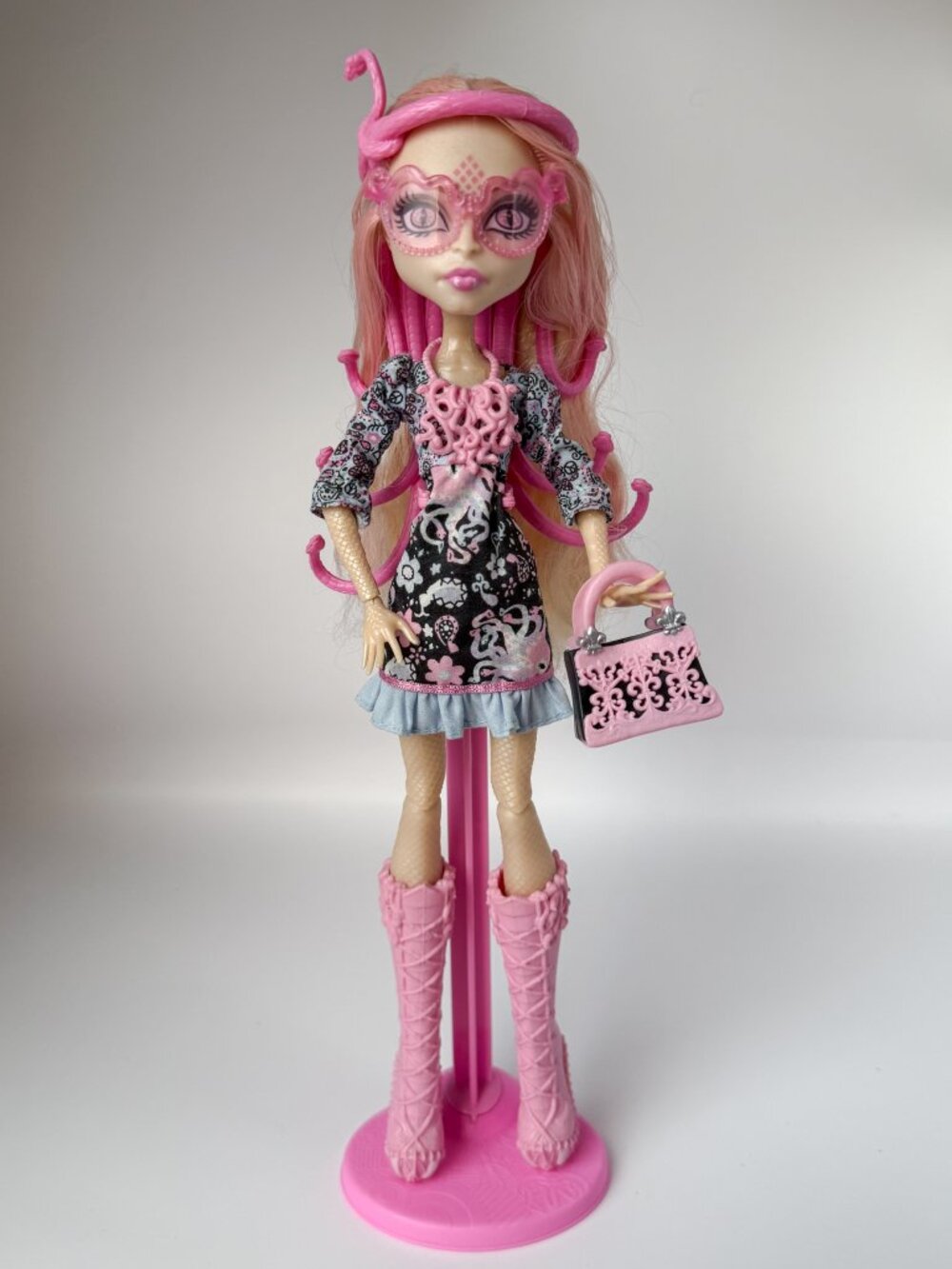 Monster High Viperine Gorgon Doll Frights Camera Action 2013 Rare